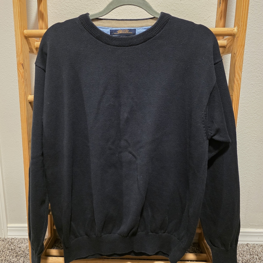 Vintage Tommy Hilfiger Golf Classic Black Men's Sweater